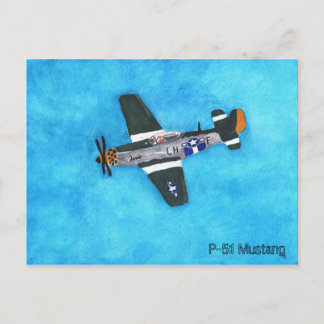 P-51マスタング ポストカード