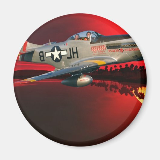 P-51マスタング マグネット (正面)