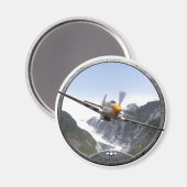 P-51マスタング マグネット (正面/裏面)