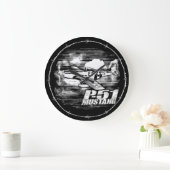 P-51マスタング ラージ壁時計 (ホーム)