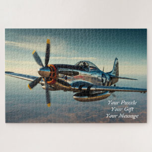 P-51ムスタンアーティストの印象の伝説の空 ジグソーパズル