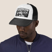 P-51ムスタングのトラック運転手の帽子 キャップ (インサイチュ)