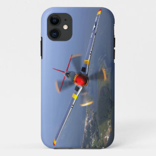 P-51ムスタングの戦闘機 iPhone 11 ケース