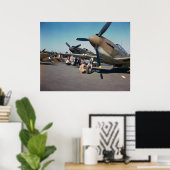 P-51ムスタング ポスター (ホームオフィス)