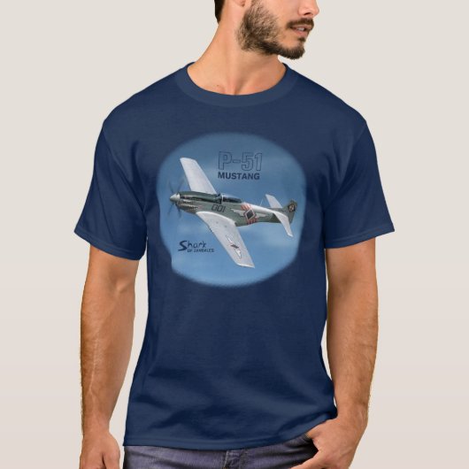 P-51ムスタング Tシャツ (正面)