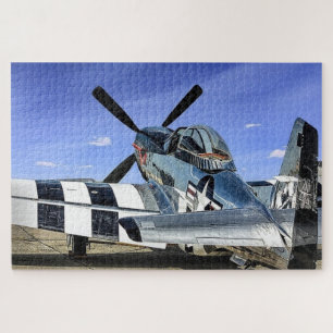 P-51ムスタンポスター ジグソーパズル