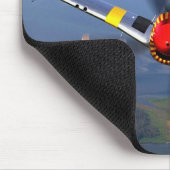 P-51ムスタンWWIIアメリカ戦闘機 マウスパッド (コーナー)