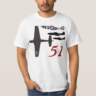P 51壊れ目 Tシャツ