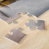 P-51第二次世界大戦戦闘機飛行機 ジグソーパズル (側面)