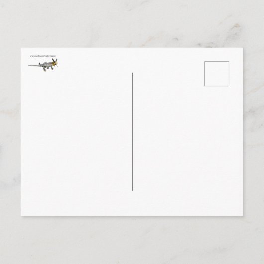 P-51 ポストカード (裏面)