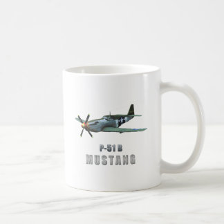 P-51 Bのムスタング コーヒーマグカップ
