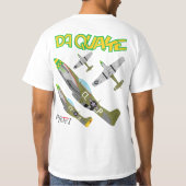 P-51 DA QUAKE Tシャツ –  (裏面)