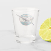 "P-51 Mustang" ショットグラス (裏面)