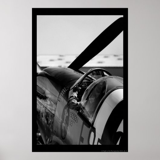 P-51Bマスタング ポスター (正面)