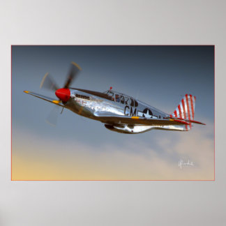 P-51Cマスタング ポスター