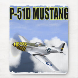 P-51Dのムスタングのマウスパッド マウスパッド