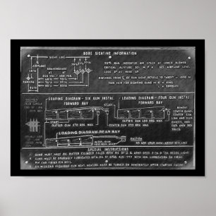 P-51Dマスタングガンの搭載 ポスター