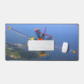 P-51Dマスタング デスクマット (キーボード&マウス)