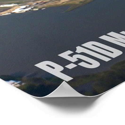 P-51Dマスタング ポスター (角)