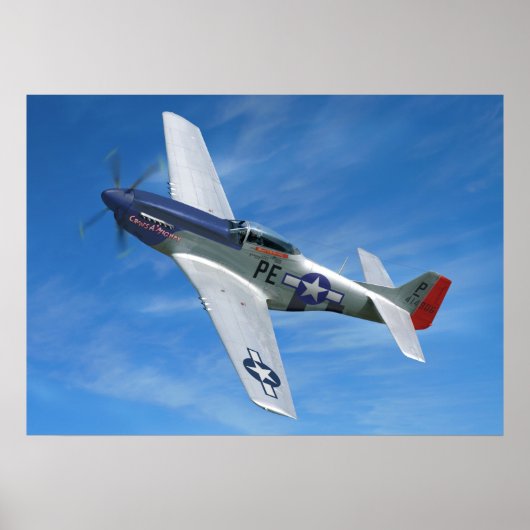 P-51D "Cripes A' Mighty" ポスター (正面)