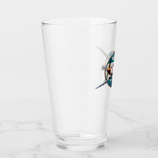 "P-51D Mustang" タンブラーグラス (右)