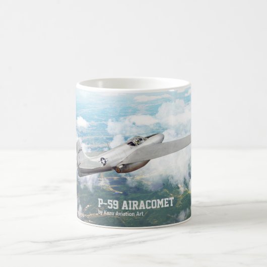 P-59 Airacomet コーヒーマグカップ (中央)