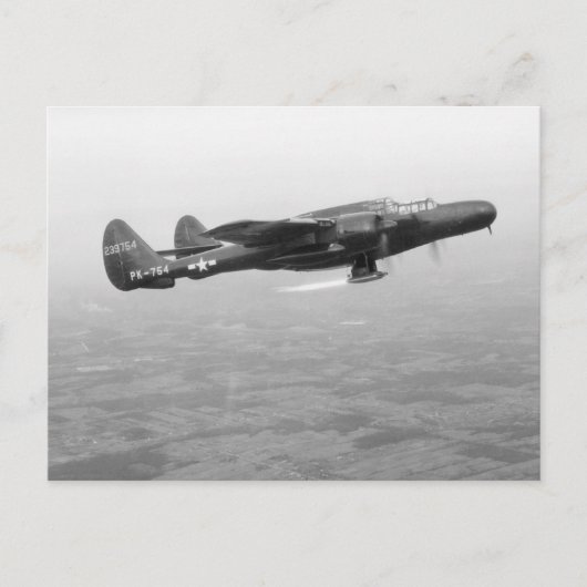 P-61クロゴケグモ ポストカード (正面)