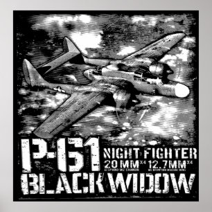 P-61ブラックウィドウ ポスター