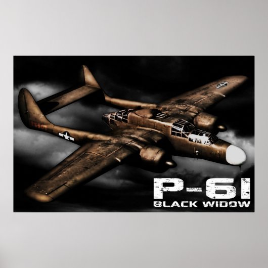 P-61ブラックウィドウ ポスター (正面)