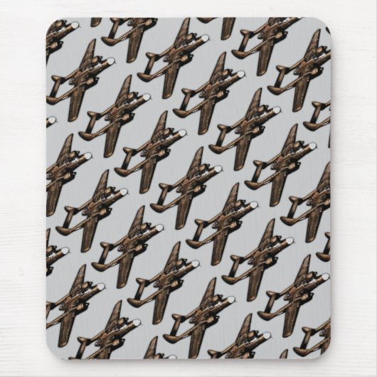 P-61ブラックウィドウ マウスパッド (正面)