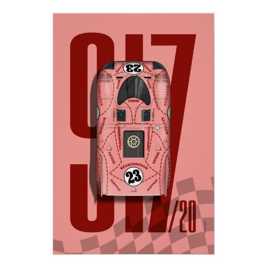 P 917/20 Pink Pig Top Tribute ポスター (正面)