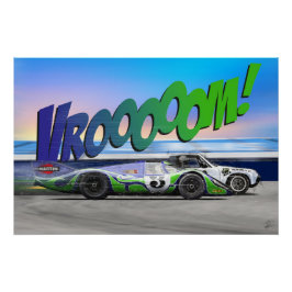 P 917 Hippie Car vs P 914/6 ポスター