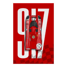 P 917 Salzburg Top Tribute ポスター