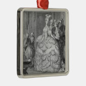 P.A. Mart著刻まれる女王の侍女 メタルオーナメント (右)