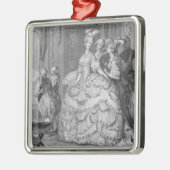 P.A. Mart著刻まれる女王の侍女 メタルオーナメント (左)