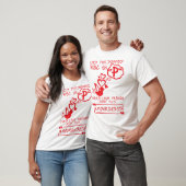 p amoureuse prenom citation lettre personne tシャツ (ユニセックス)