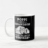 P And Grandson A Bond That Cant Be Broken Grandpa コーヒーマグカップ (左)