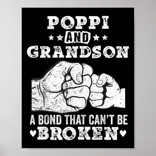 P And Grandson A Bond That Cant Be Broken Grandpa  ポスター (正面)