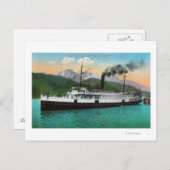 P.C.コーズ汽船「シアトルの街」 ポストカード (正面/裏面)