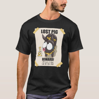 P-chan Ryoga Lost Pig - Ranma 12 Essential T-Shirt Tシャツ