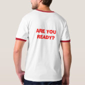 P-DAYは特別な日です Tシャツ (裏面)