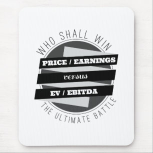 P/E比率対EV/EBITDAの比率 マウスパッド