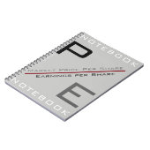 「P/E比」 ノートブック (左側)