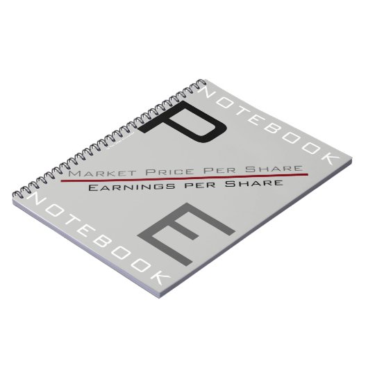「P/E比」 ノートブック (左側)