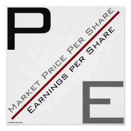 「P/E比」 ポスター