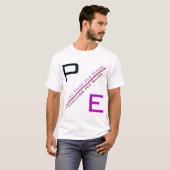 「P/E比」 Tシャツ (正面フル)