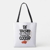 p.E.通常の先生のような先生がクールだ トートバッグ (裏面)