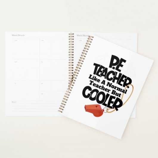 p.E.通常の先生のような先生がクールだ プランナー手帳 (ディスプレー)