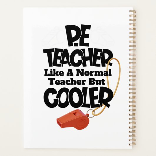 p.E.通常の先生のような先生がクールだ プランナー手帳 (裏面)