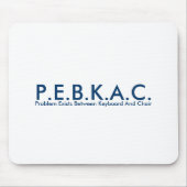 P.E.B.K.A.C. マウスパッド (正面)
